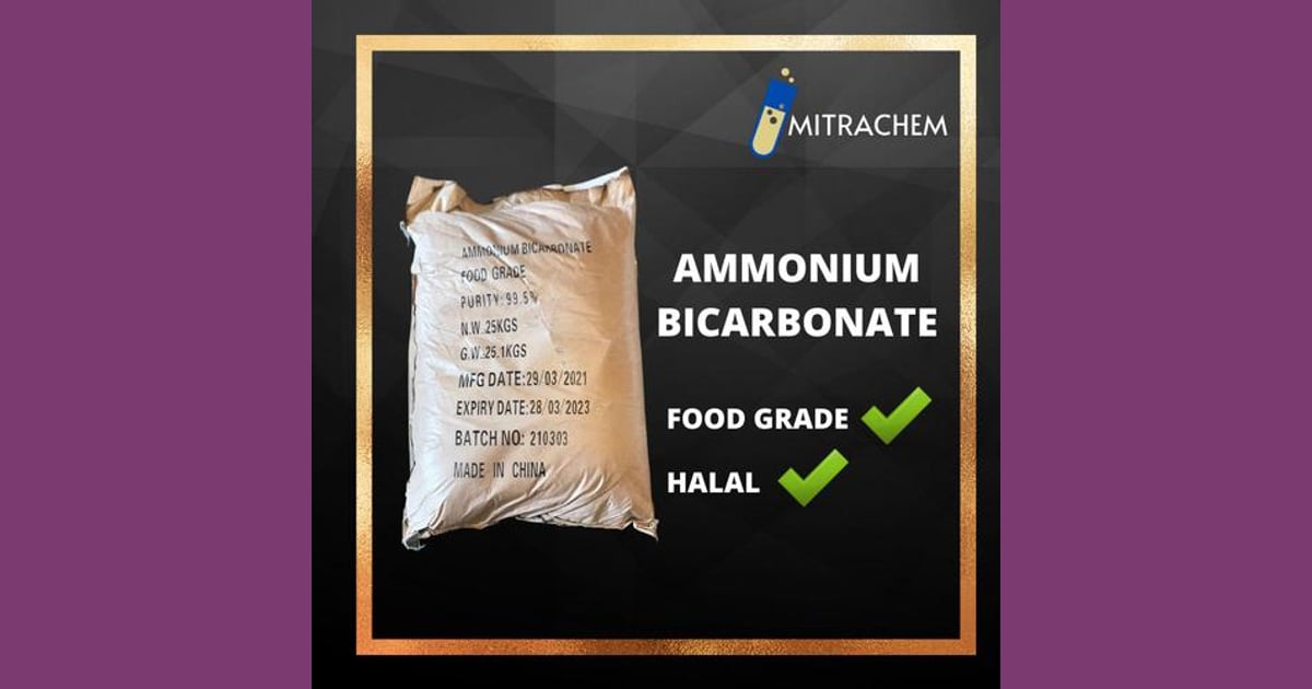 Amonium Bikarbonat - Jual AMMONIUM BICARBONATE