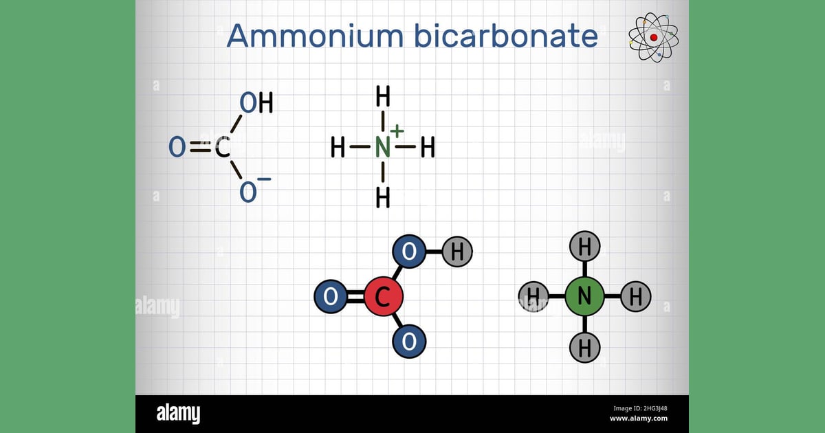 Amonium Bikarbonat - Ammonium bicarbonate, NH4HCO3,