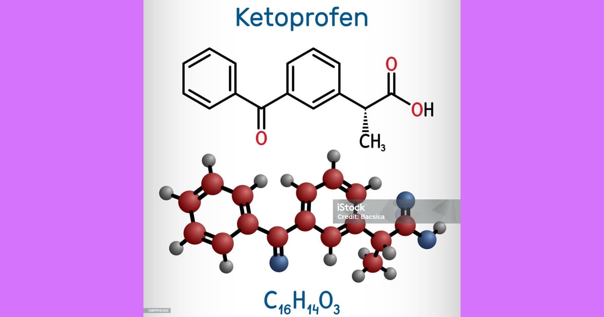 Asam Propionat - Molekul Ketoprofen Ini