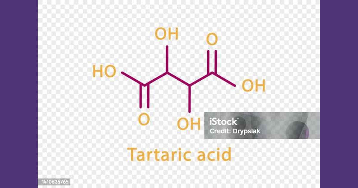 Asam Tartrat - Formula Kimia Asam