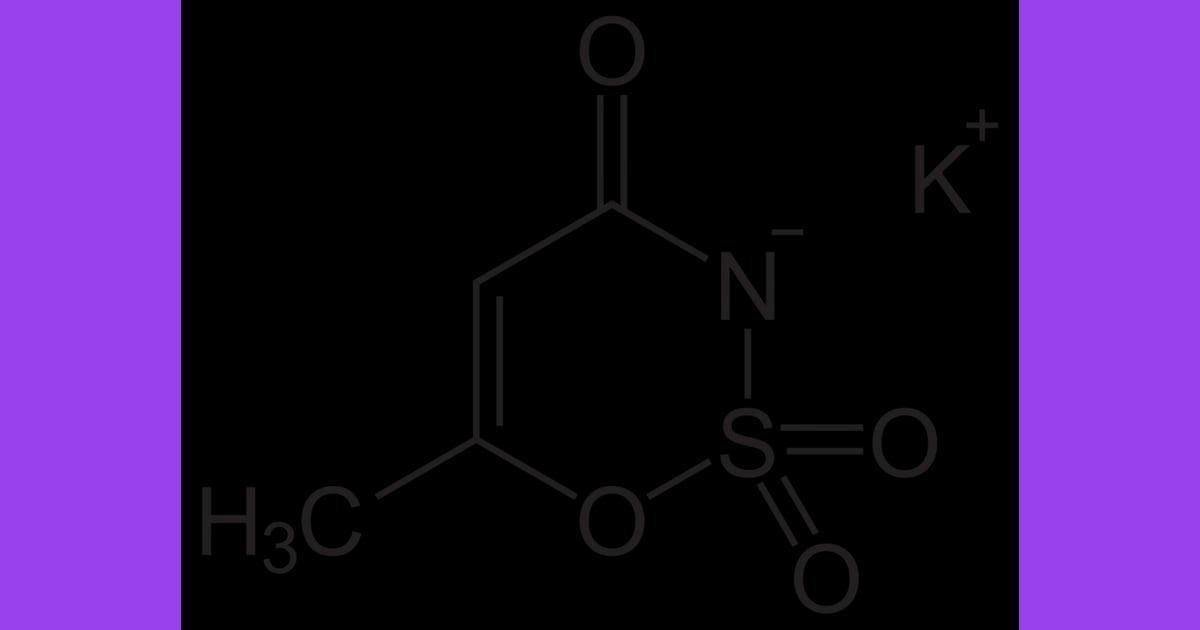 Asesulfam Kalium - Acesulfam kalium –