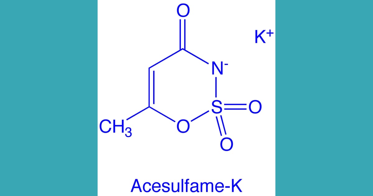 Asesulfam Kalium - Does Acesulfame Potassium