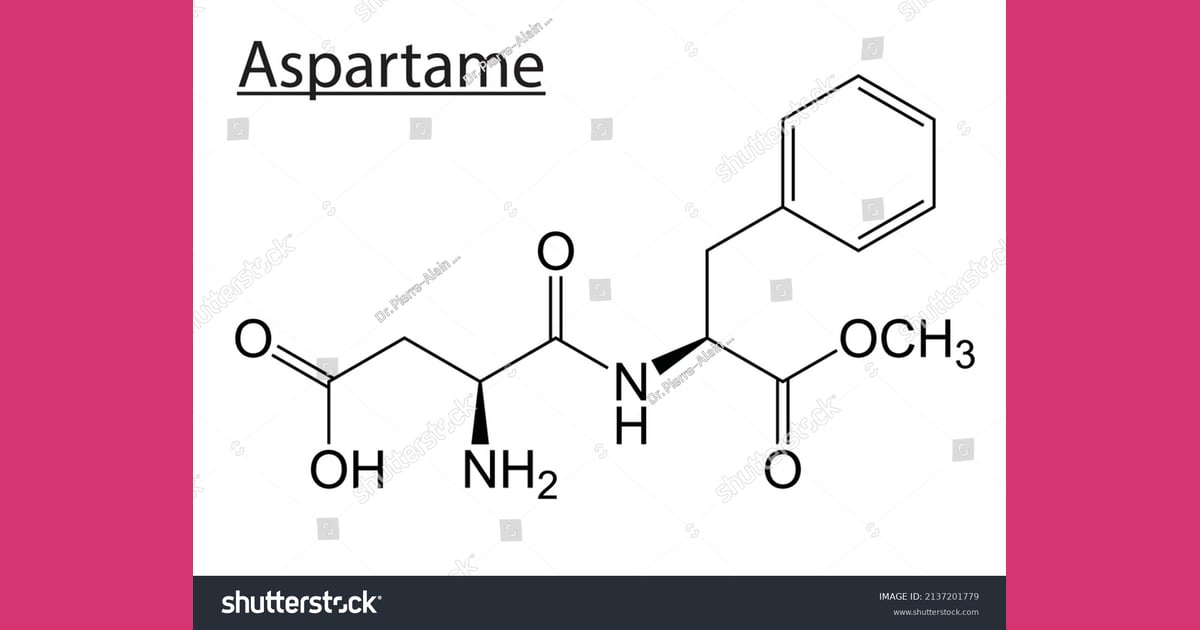 Aspartam - Aspartame Structure