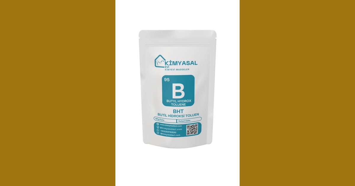 BHT (Butil Hidroksi Toluen) - KİMYASAL EVİ 095