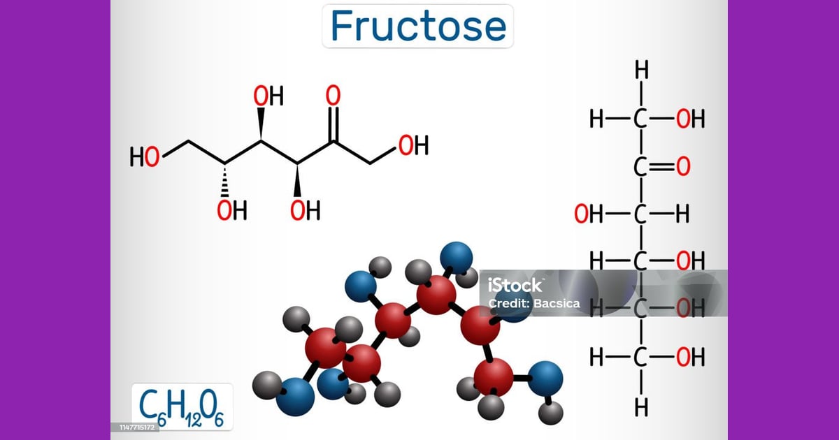 Fruktosa - Fruktosa Molekul Dfruktosa