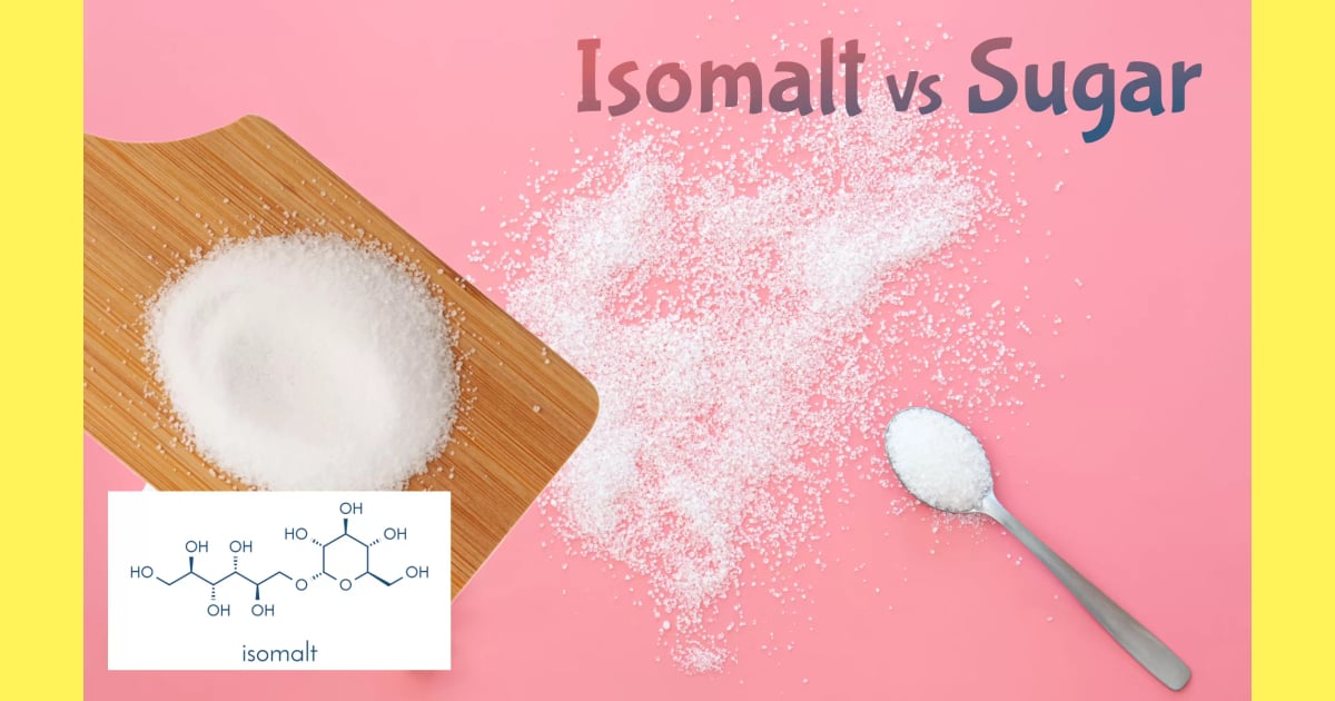 Isomalt - Isomalt vs Sugar: