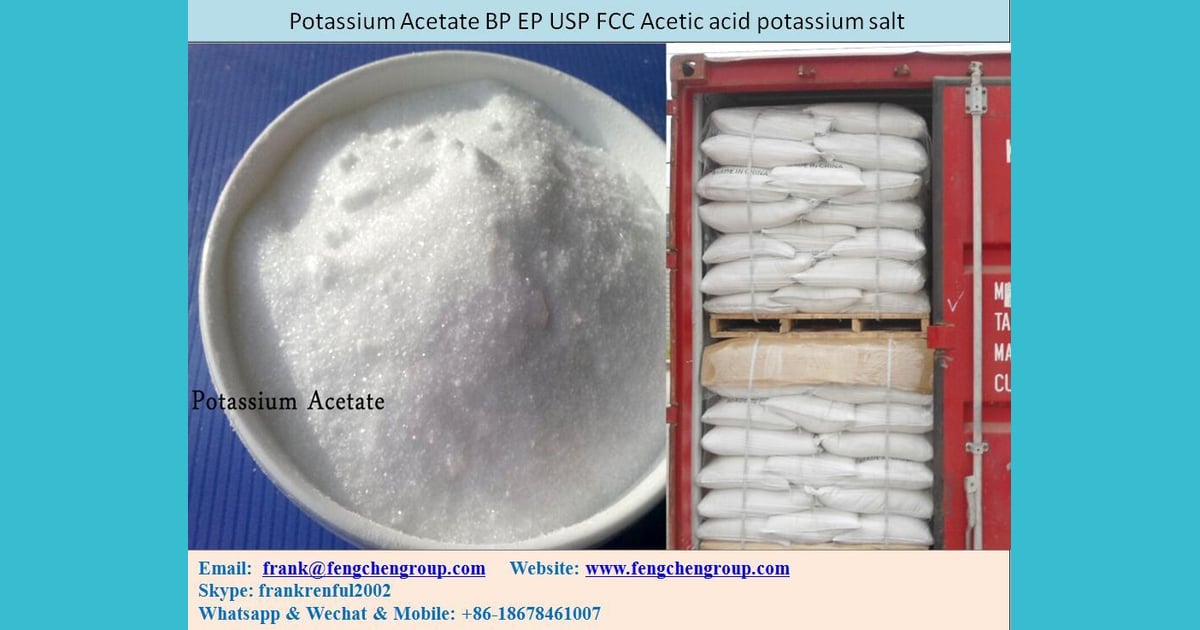 Kalium Asetat - Potassium Acetate BP