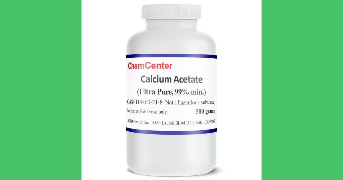 Kalium Asetat - Calcium