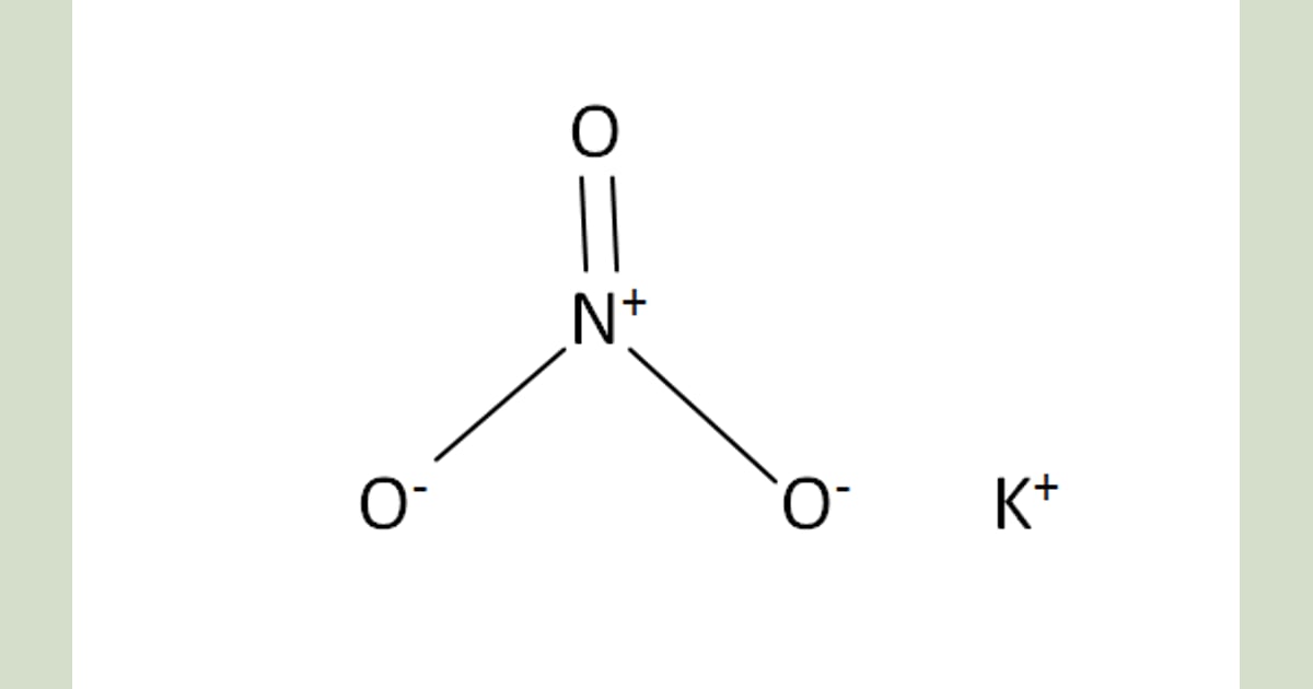 Kalium Nitrat - Potassium Nitrate, Formula,