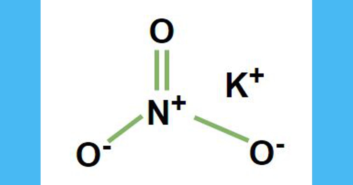 Kalium Nitrat - Potassium Nitrate Formula