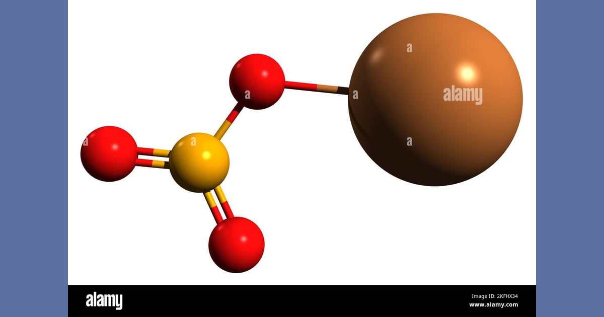Kalium Nitrat - 3D image of