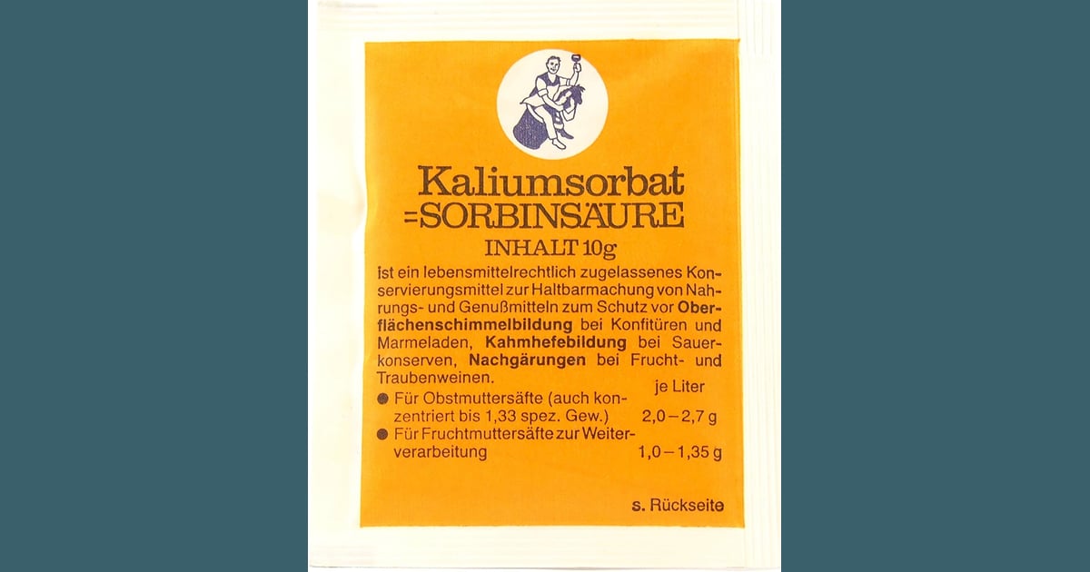 Kalium Sorbat - Kaliumsorbat (Sorbinsäure) 10g