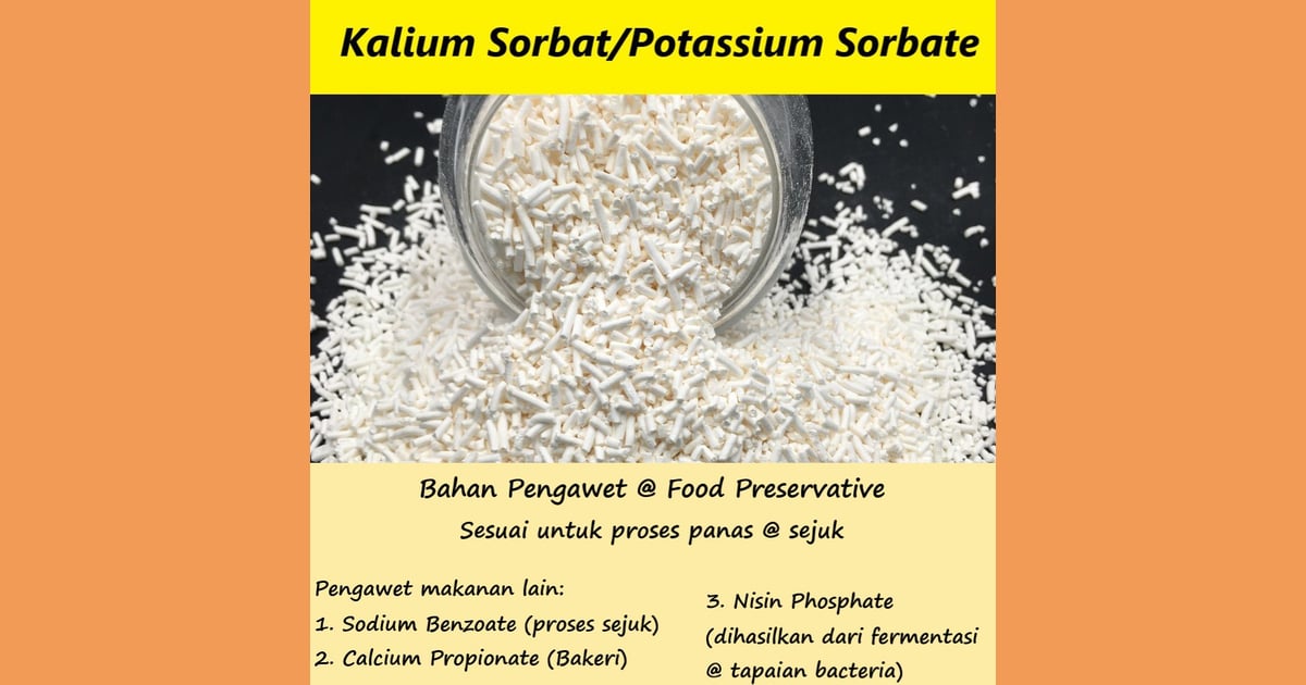 Kalium Sorbat - [200g Kalium sorbat/Potassium