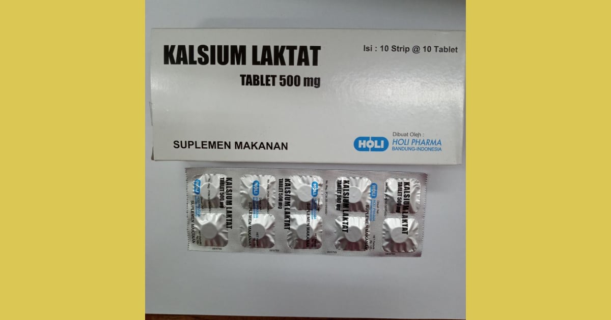 Kalsium Laktat - KALSIUM LAKTAT HOLI