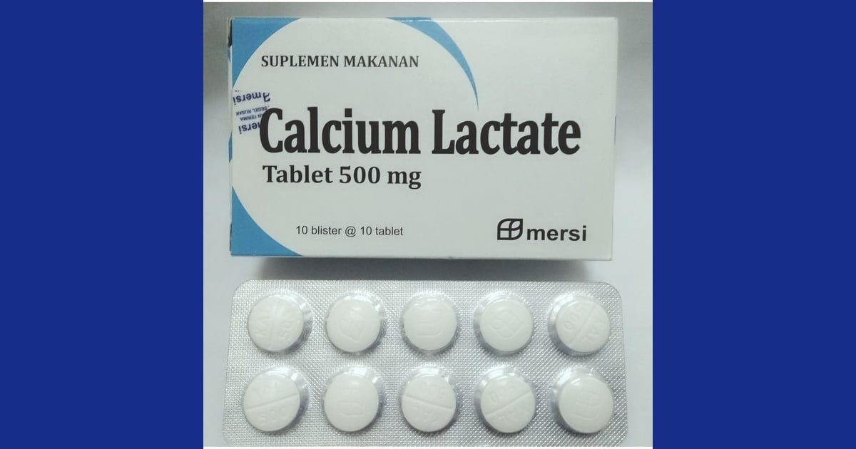 Kalsium Laktat - Jual Suplemen Kalsium