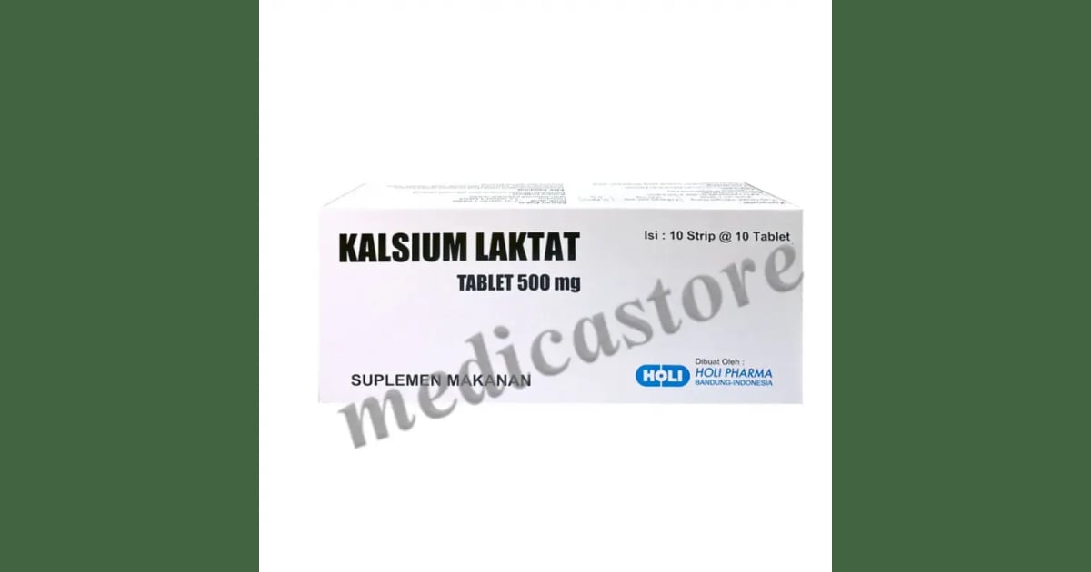 Kalsium Laktat - KALSIUM LAKTAT KAPLET