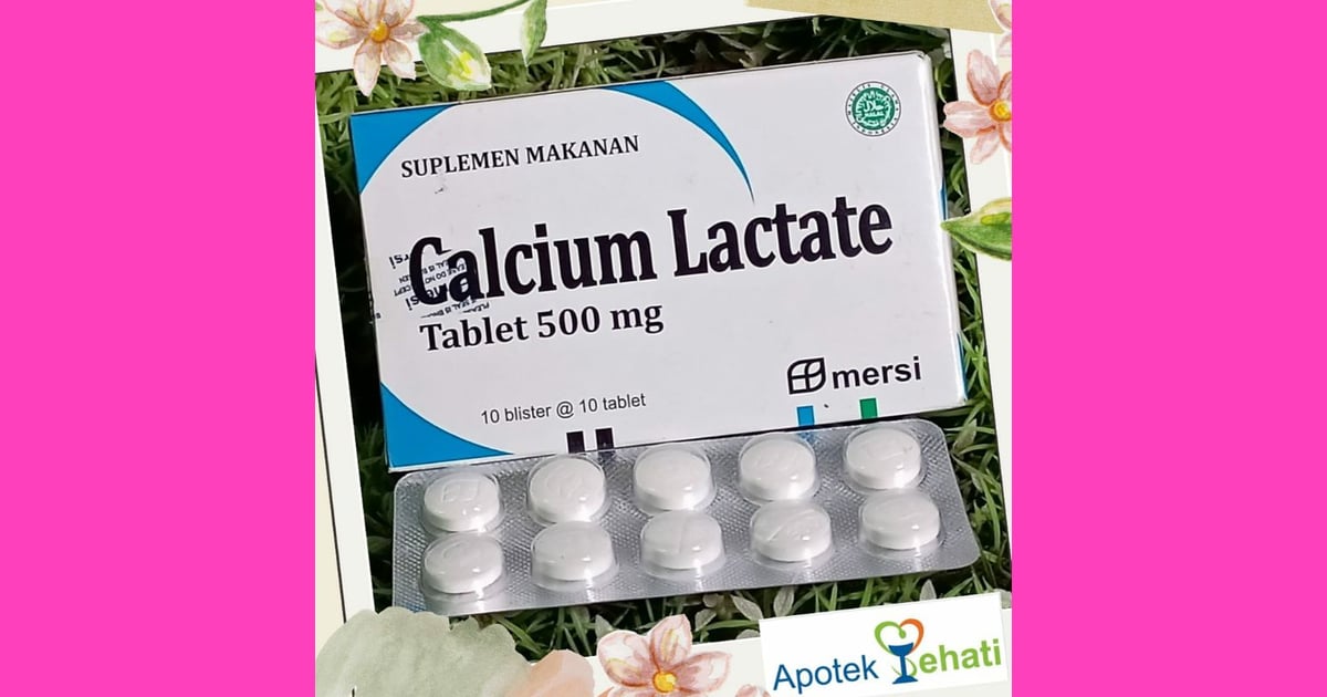 Kalsium Laktat - Jual Calcium Lactate