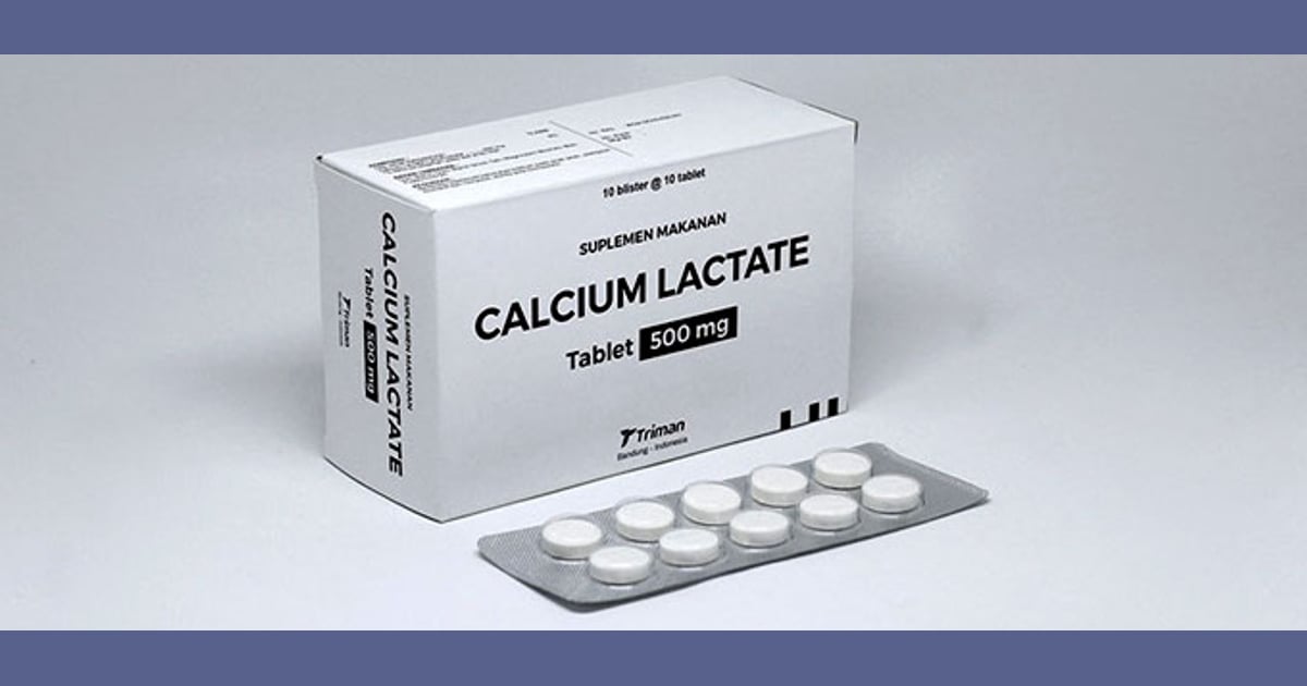 Kalsium Laktat - Info Harga Kalsium