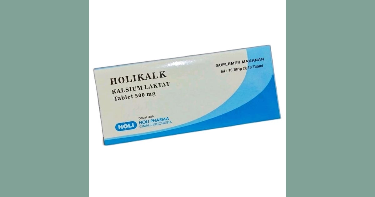 Kalsium Laktat - Jual HOLIKALK -