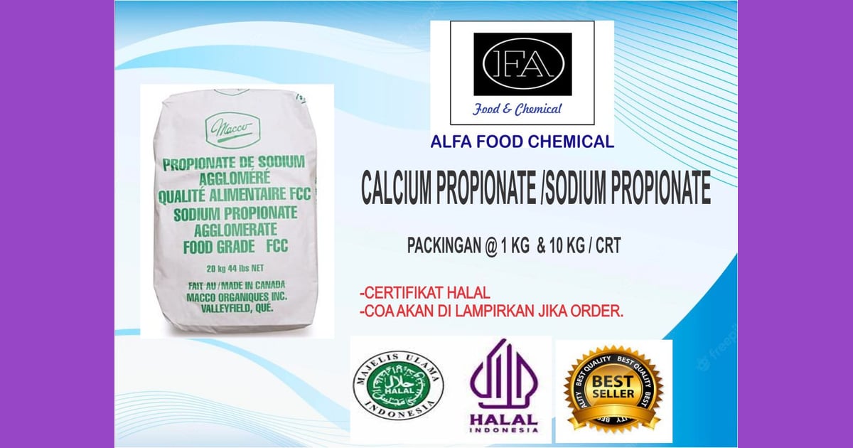 Kalsium Propionat - Calcium Propionate MACCO/