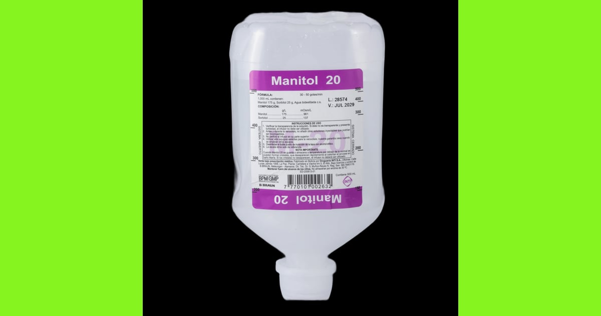 Manitol - SUERO MANITOL 20%
