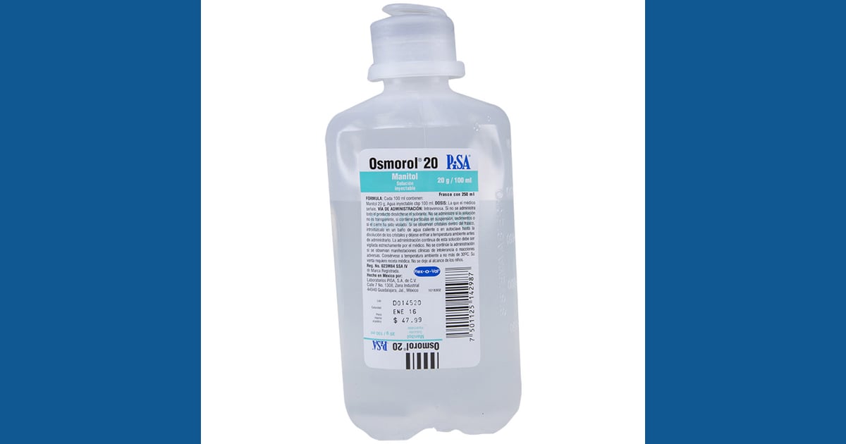 Manitol - Suero Manitol 15%