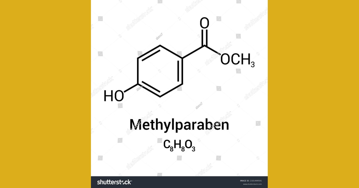 Metil Paraben - Chemical Structure Methylparaben