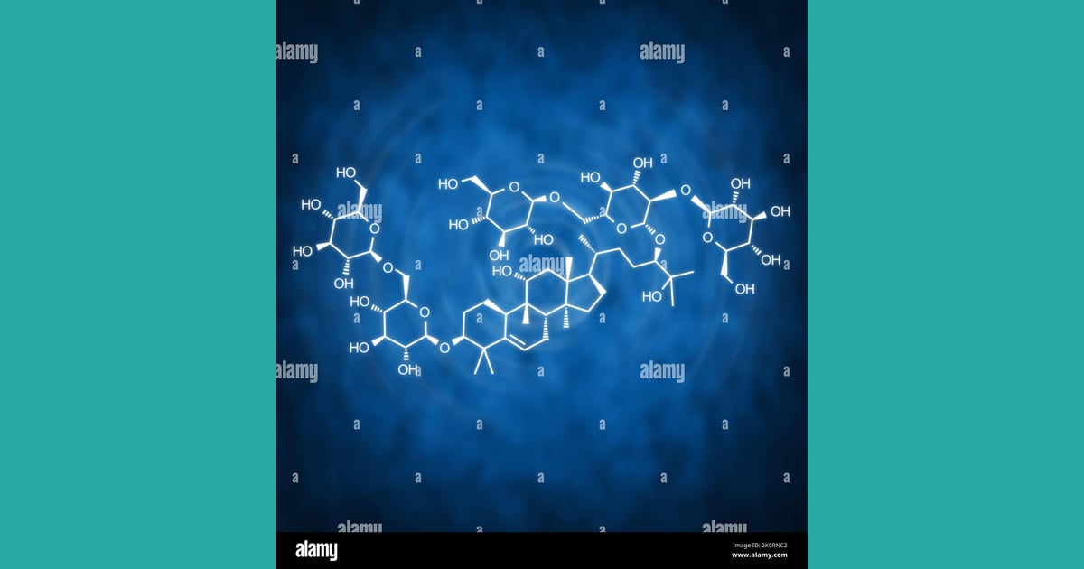 Mogrosida - Mogroside Structural chemical