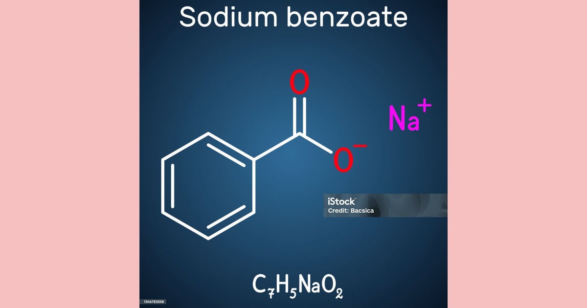 Natrium Benzoat - Molekul Natrium Benzoat