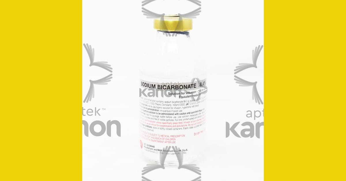 Natrium Bikarbonat - Natrium bikarbonat 8.4%