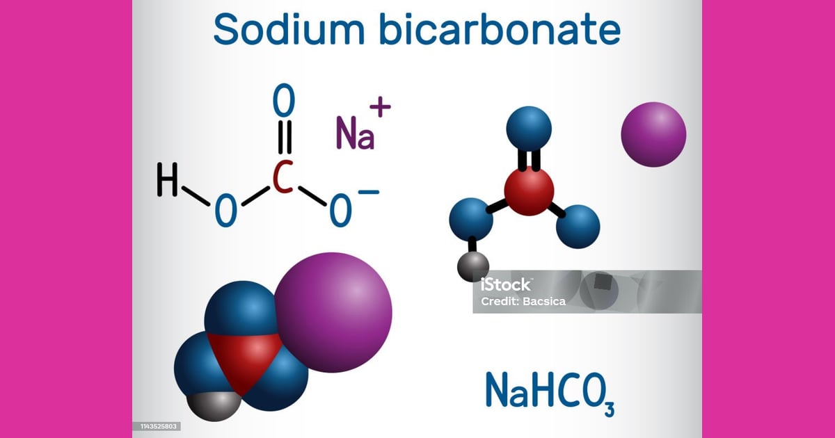 Natrium Bikarbonat - Molekul Natrium Bikarbonat