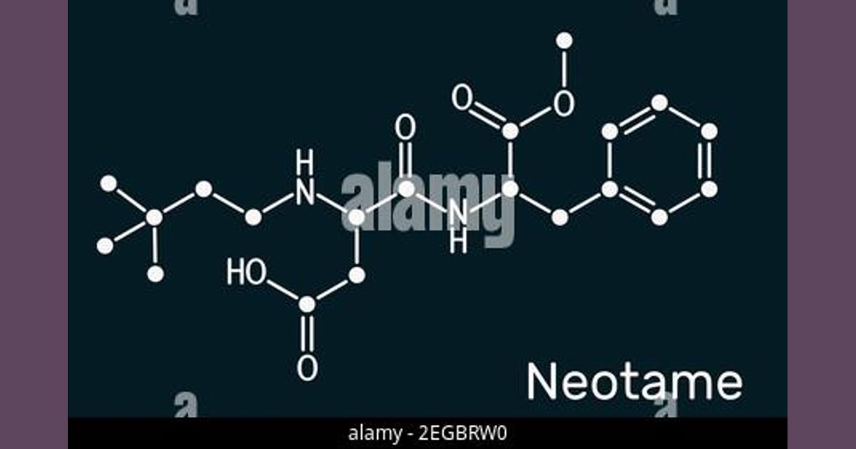 Neotam - Neotame, chemical formula