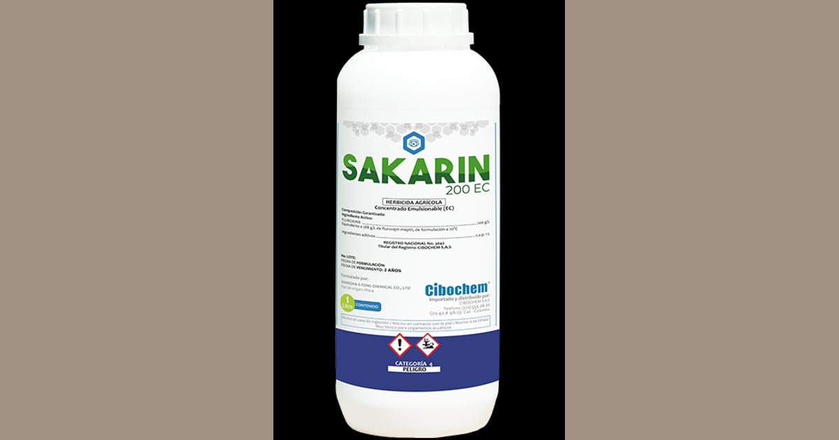 Sakarin - Cibochem Herbicidas -