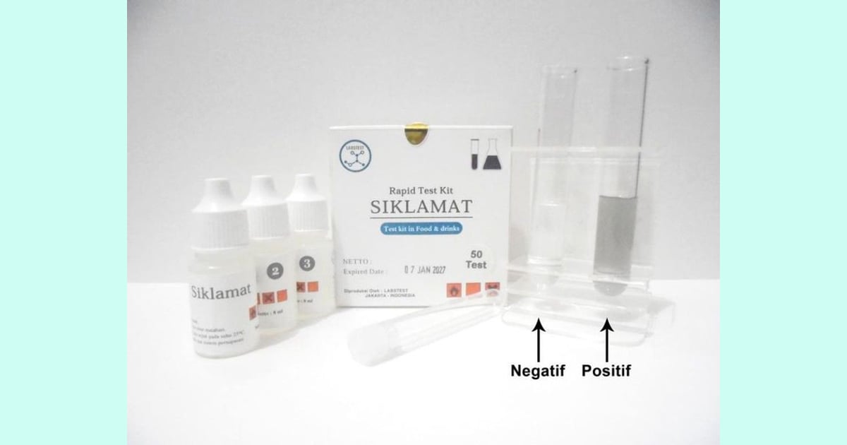 Siklamat - Rapid Test Kit