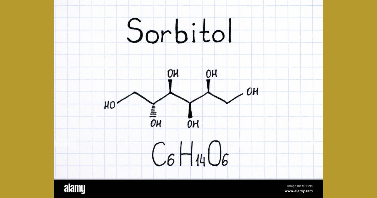 Sorbitol - Sorbitol Structure