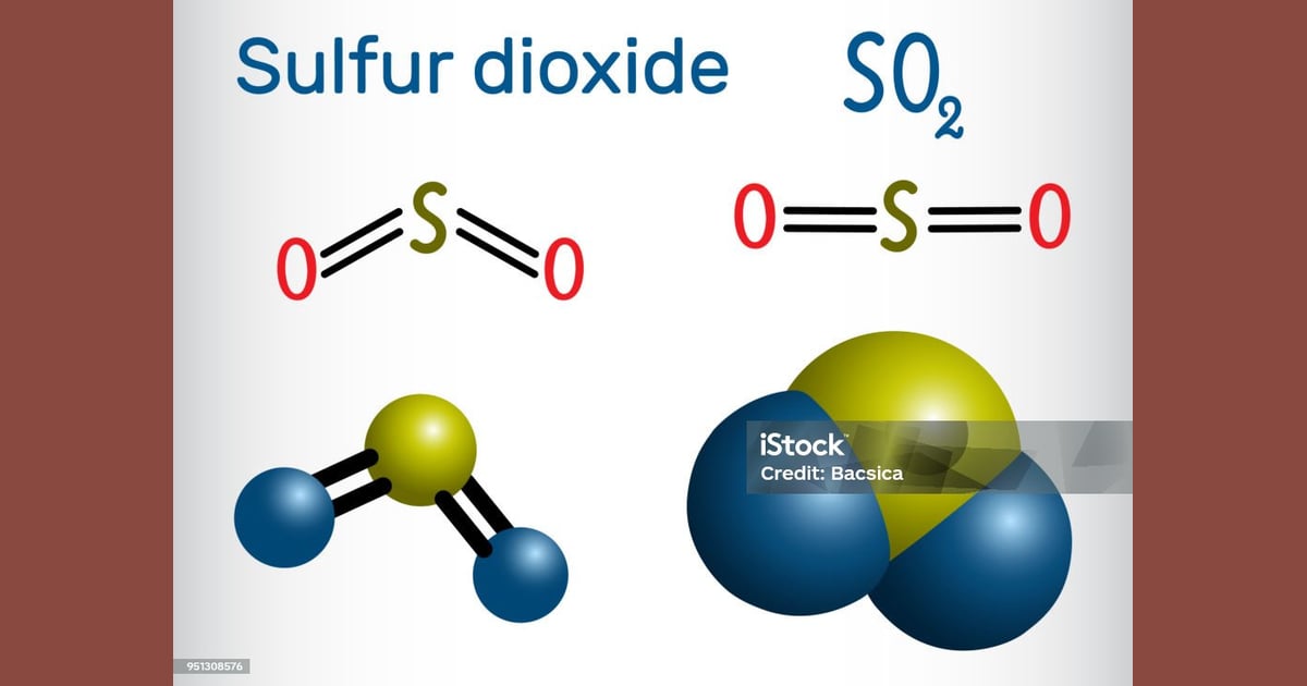Sulfur Dioksida - Sulfur Dioksida Molekul