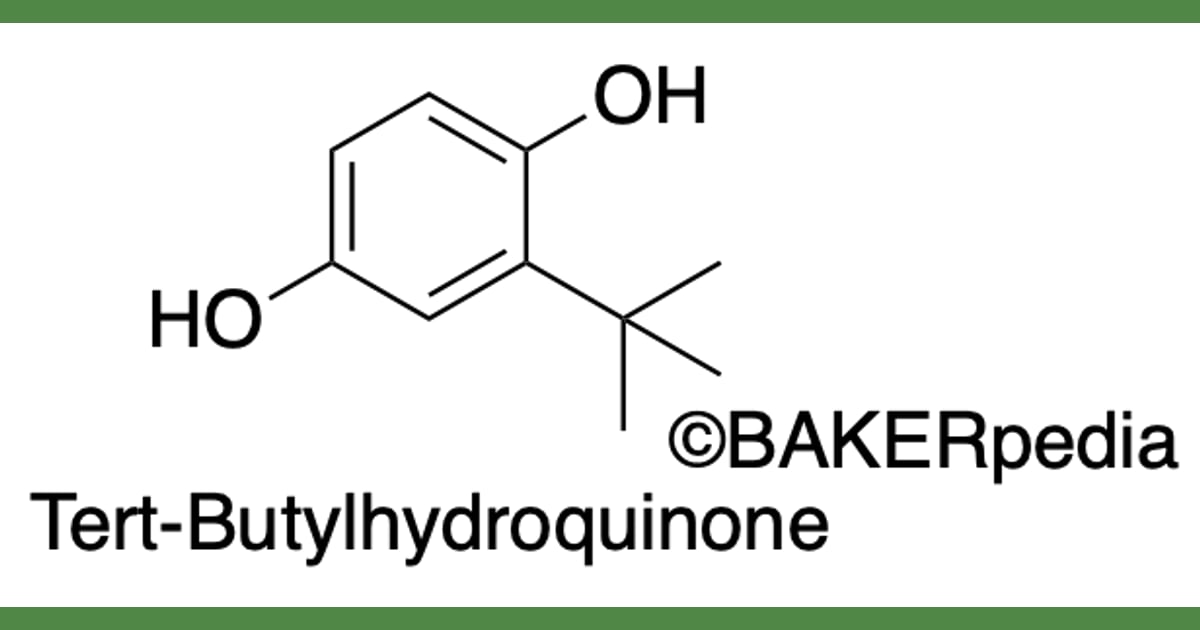 TBHQ (Tersier Butil Hidrokuinon) - Tert-Butylhydroquinone (TBHQ) |
