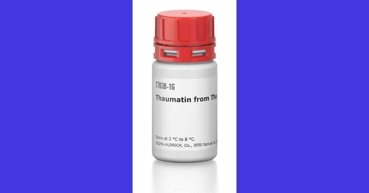 Thaumatin - 索马甜 来源于 非洲竹芋