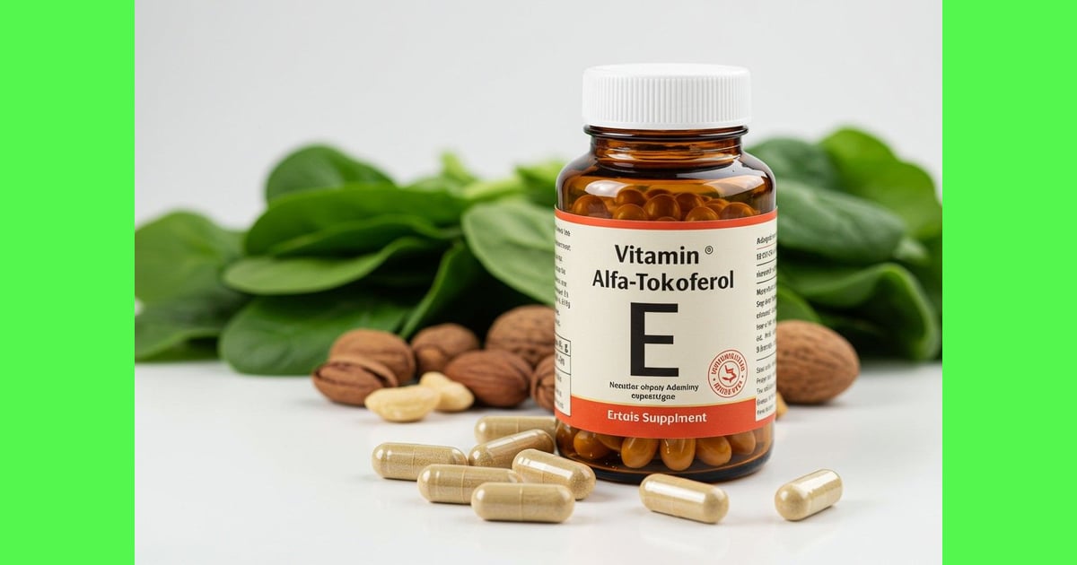 Tokoferol (Vitamin E) - Alfa-tokoferol: az E-vitamin