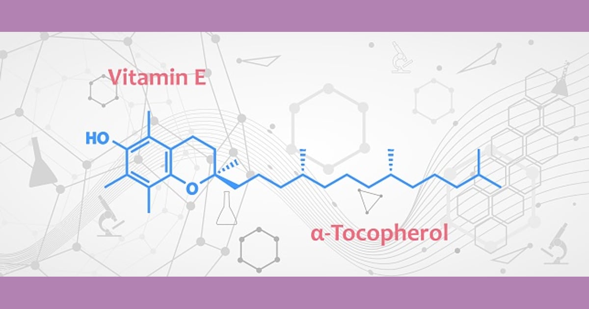Tokoferol (Vitamin E) - Alfatokoferol Formula Kimia