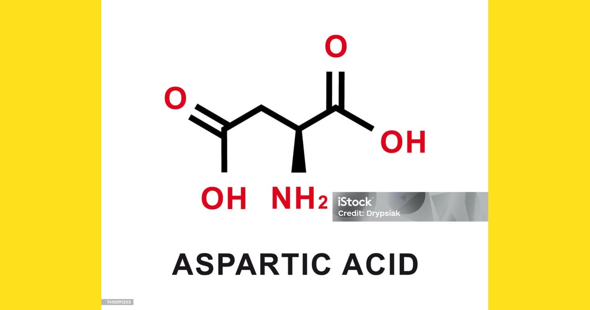 Asam aspartat - Formula Kimia Asam