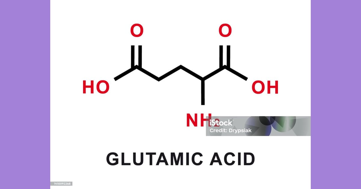 Asam glutamat - Formula Kimia Asam