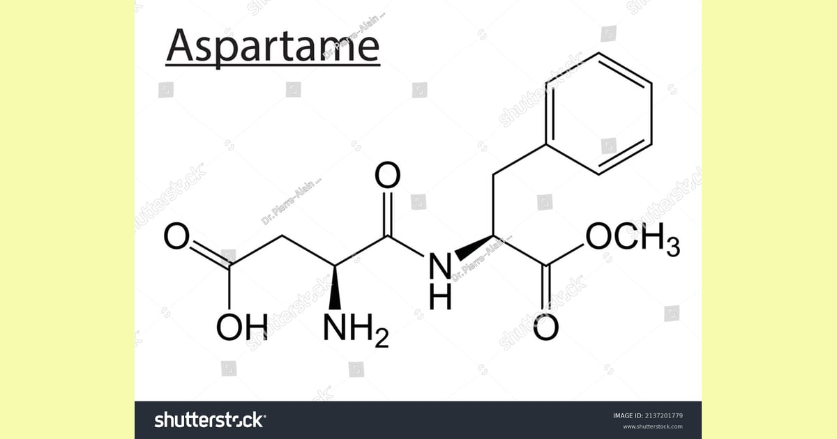 Aspartam - Aspartame Molecule