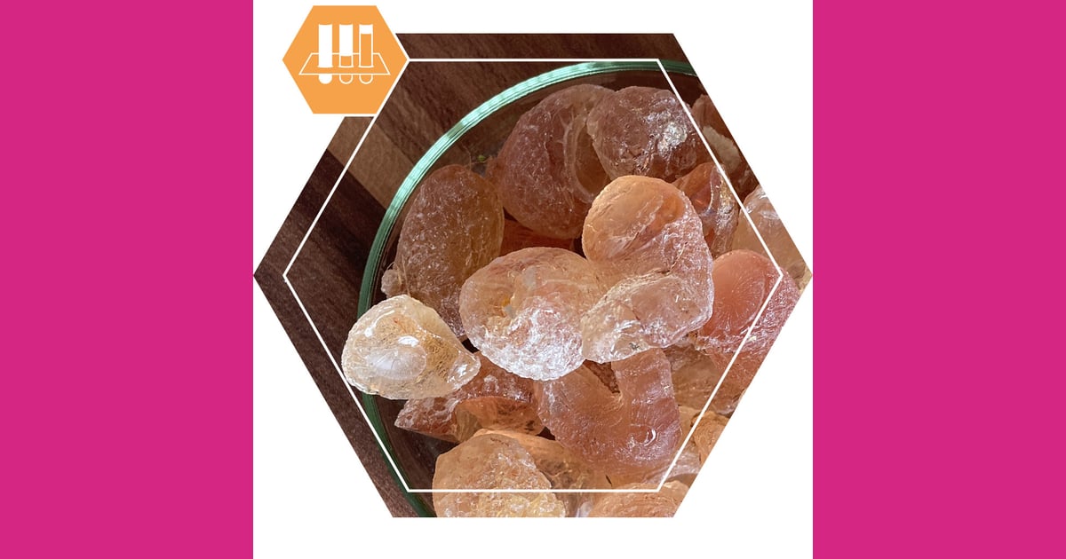 Gom arab (Gum arabic) - Gum arabic raw