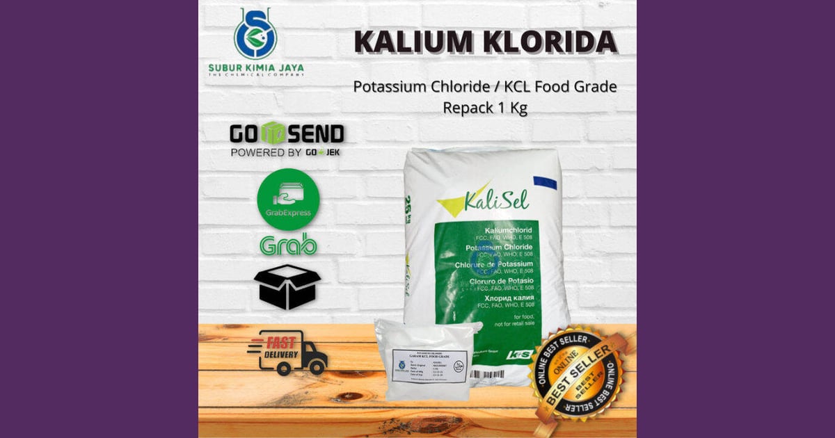Kalium klorida - Garam Kalium Klorida