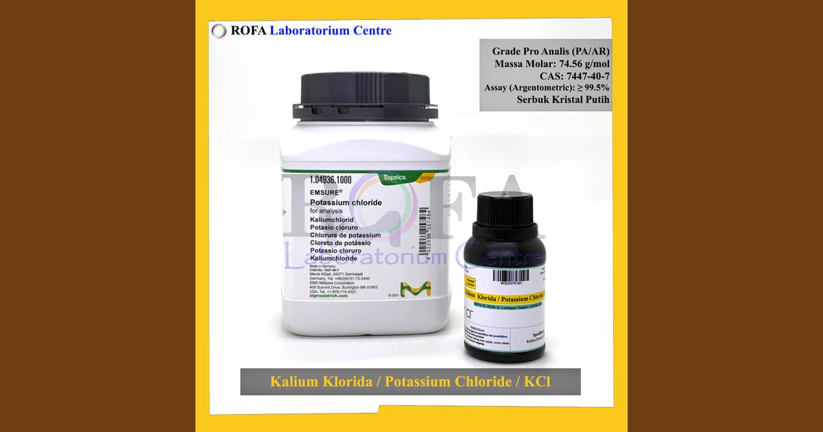 Kalium klorida - Jual Kalium Klorida