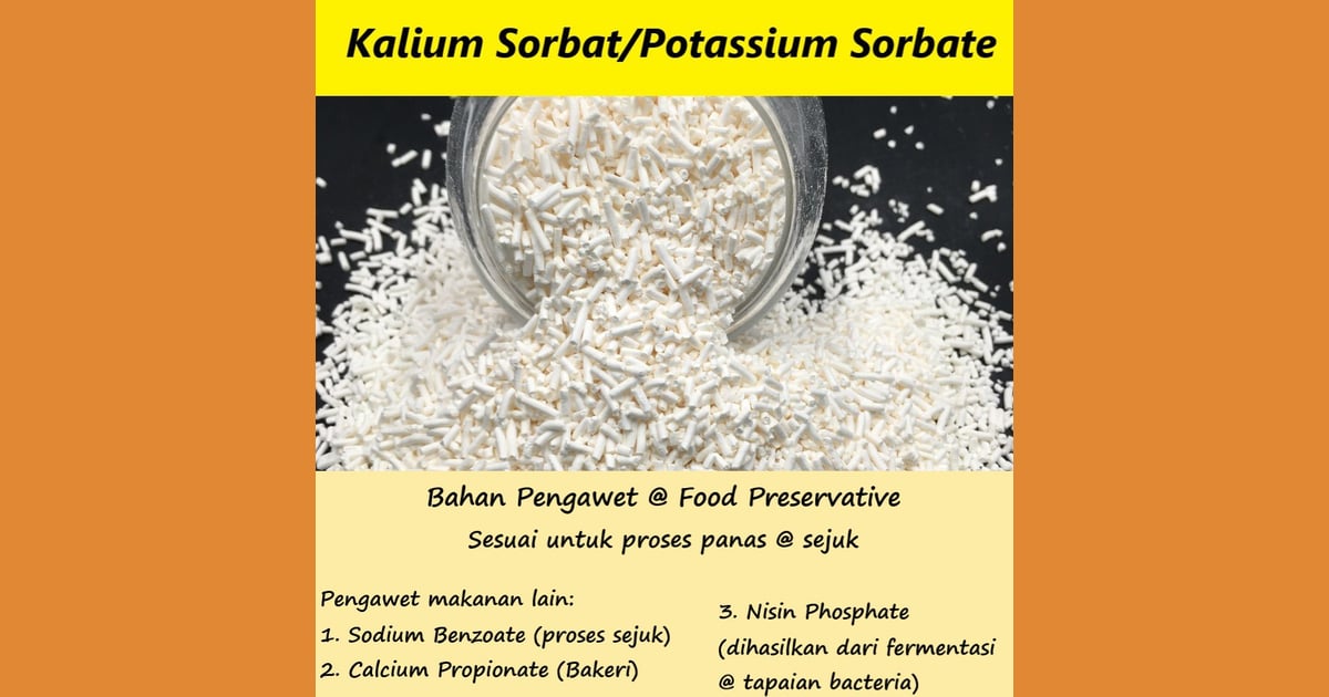Kalium sorbat - TERLARIS Potassium Sorbate