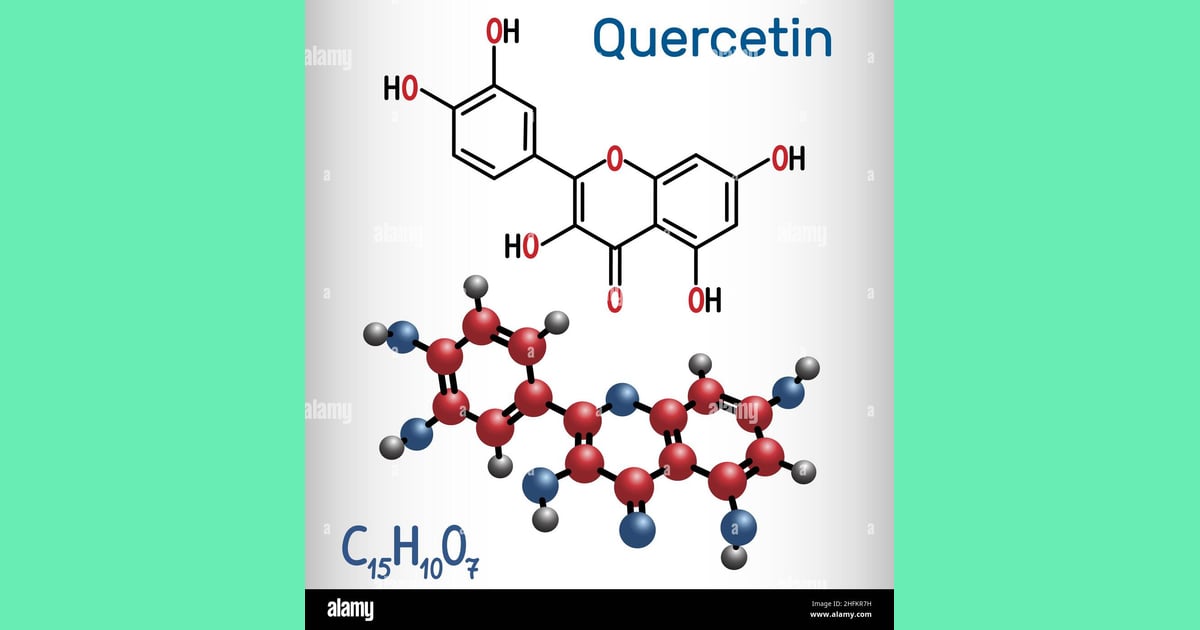 Kuersetin - Quercetin ( flavonoid)