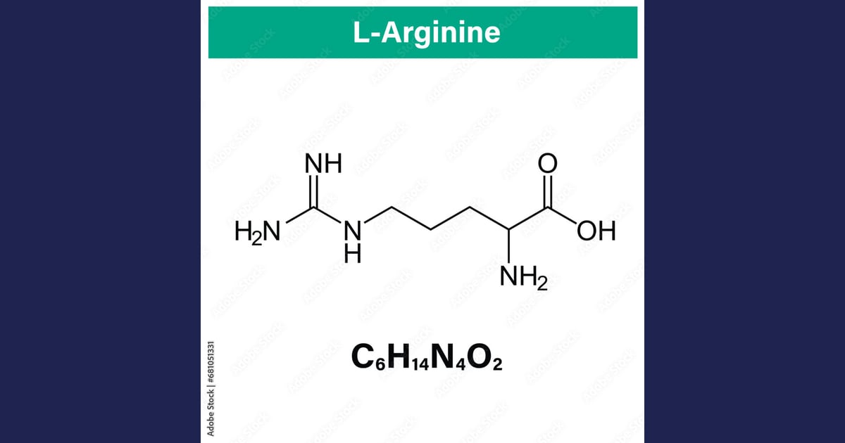 L-Arginin - Grafika wektorowa Stock: