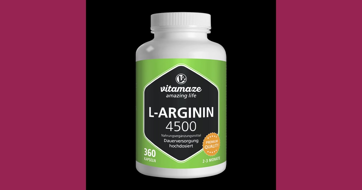 L-Arginin - L-arginin 4.500 højt